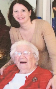 Alena and Grandma 2007