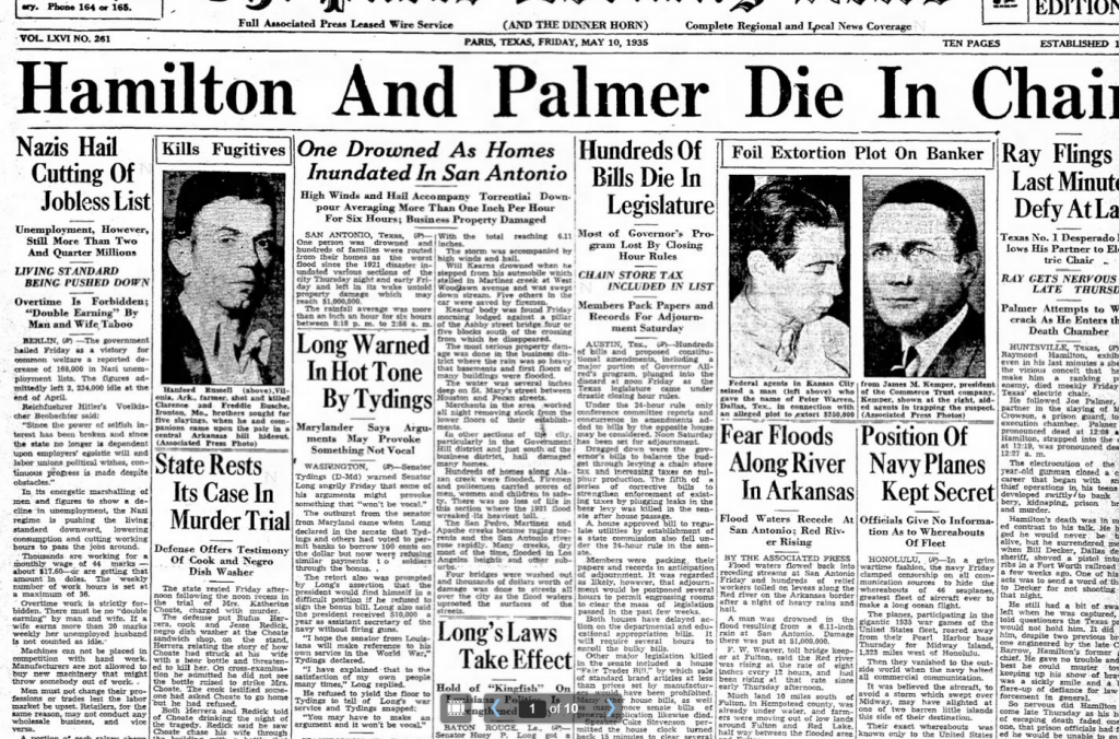 The Paris News Paris, TX May 10, 1935