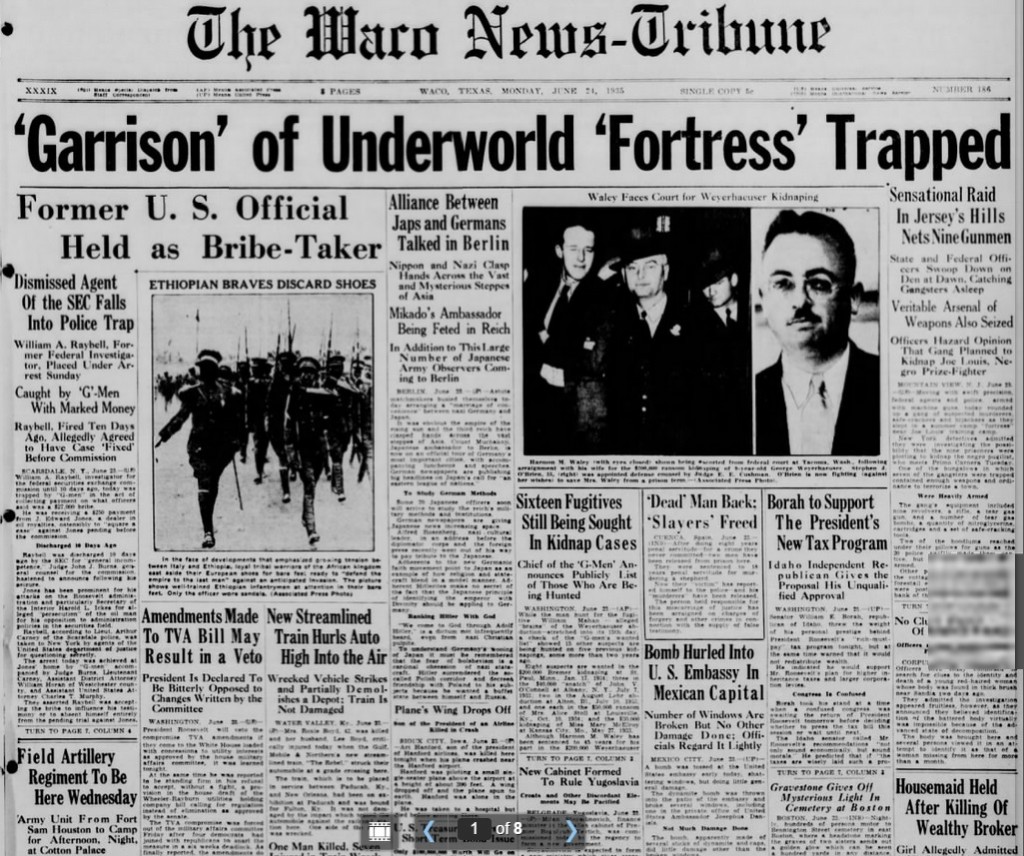 The Waco News Tribune Waco, TX June 24, 1935