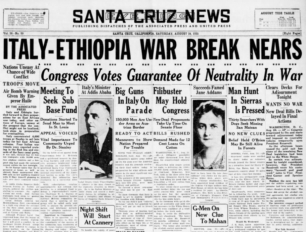 Santa Cruz Evening News Aug 24, 1935