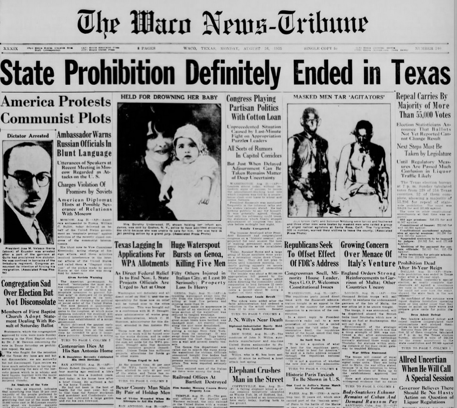 The Waco News Tribune Aug 26, 1935