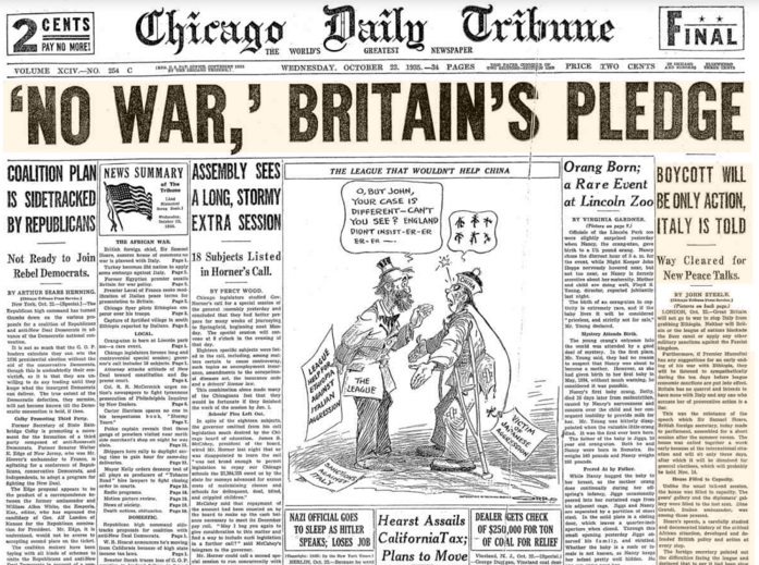 Chicago Daily Tribune Oct 23, 1935