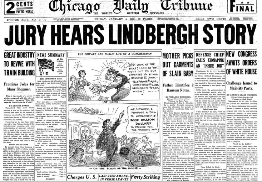 Chicago Daily Tribune Jan 4, 1935