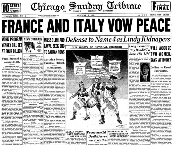 Chicago Daily Tribune Jan 6, 1935
