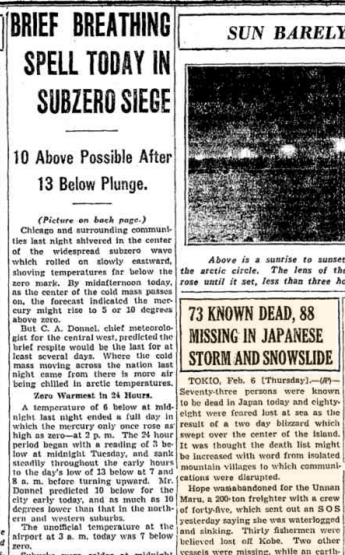 Chicago Daily Tribune Feb 6, 1936 pg 3