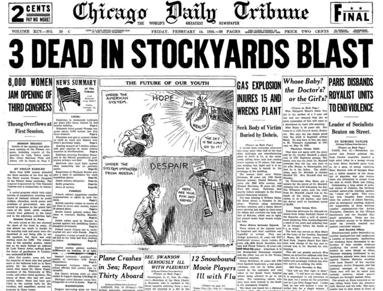 Chicago Daily Tribune Feb 14, 1936 