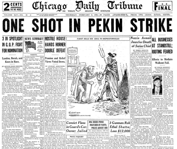 Chicago Daily Tribune Feb 6, 1936