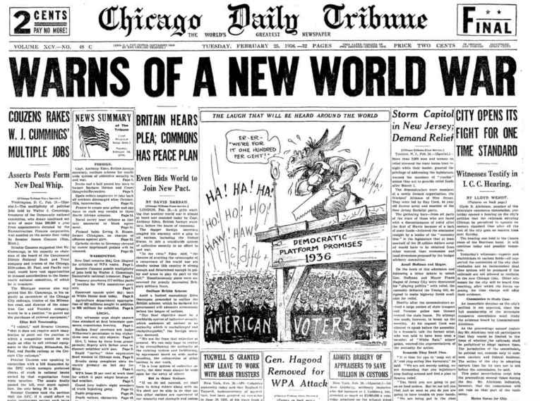 Chicago Daily Tribune Feb 25, 1936