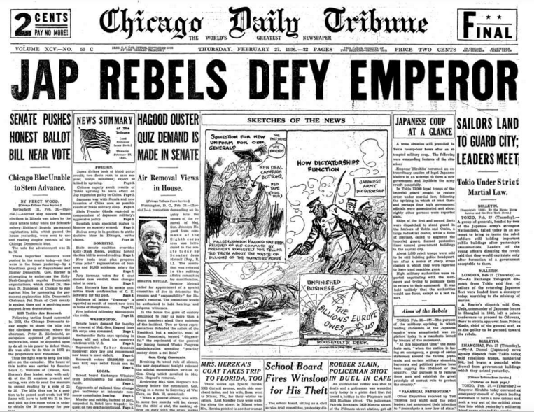 Chicago Daily Tribune Feb 27, 1936