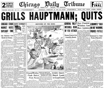 Chicago Daily Tribune February 20, 1936