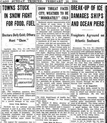 Chicago Sunday Tribune Feb 16, 1936 pg 3