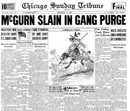 Chicago Sunday Tribune Feb 16,1936