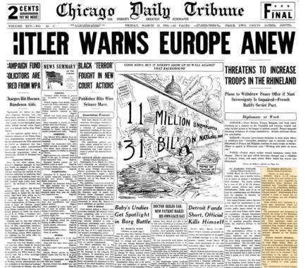 Chicago Daily Tribune March 13, 1936