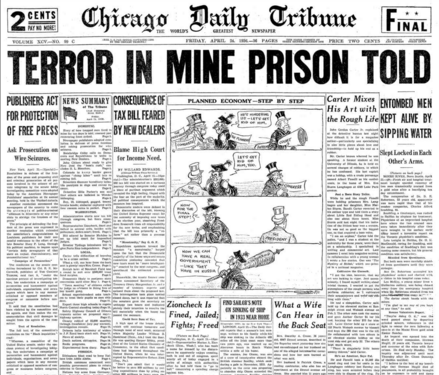 Chicago Daily Tribune April 24, 1936