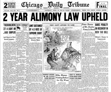 Chicago Daily Tribune April 25, 1936