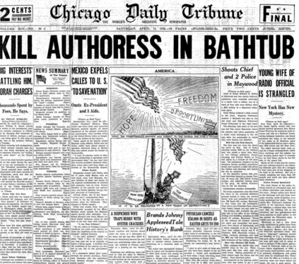 Chicago Daily Tribune April 11, 1936