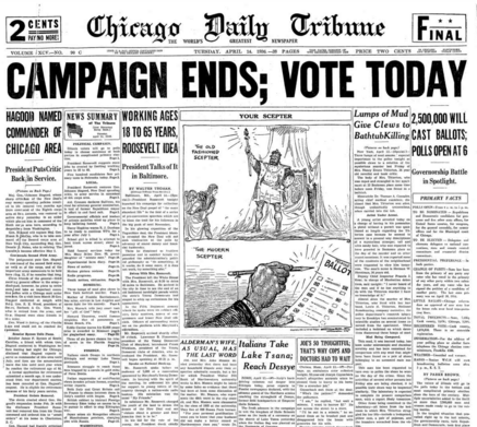 Chicago Daily Tribune April 14, 1936