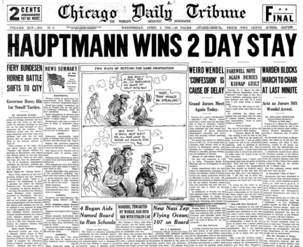 Chicago Daily Tribune April 1, 1936