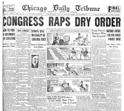 Chicago Daily Tribune May 26, 1936