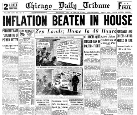 Chicago Daily Tribune May 14, 1936