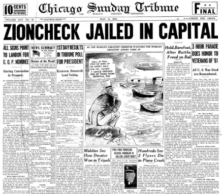 Chicago Sunday Tribune May 31, 1936