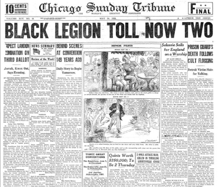 Chicago Sunday Tribune May 24, 1936