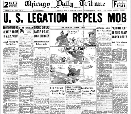 Chicago Daily Tribune May 5, 1936