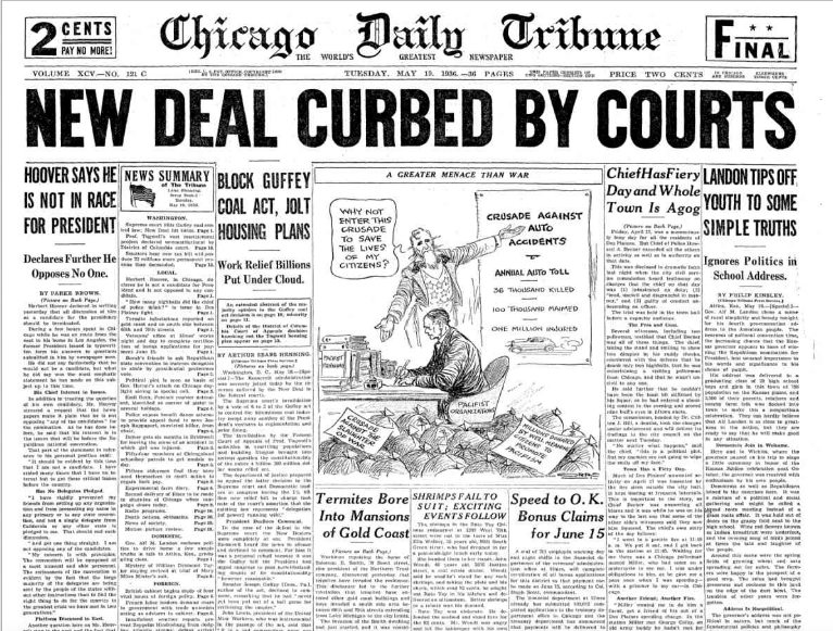 Chicago Daily Tribune, May 19, 1936