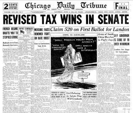 Chicago Daily Tribune June 6, 1936