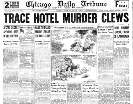 Chicago Daily Tribune June 30, 1936