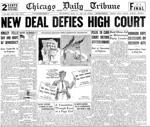Chicago Daily Tribune June 25, 1936