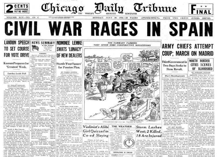 Chicago Daily Tribune June 20, 1936