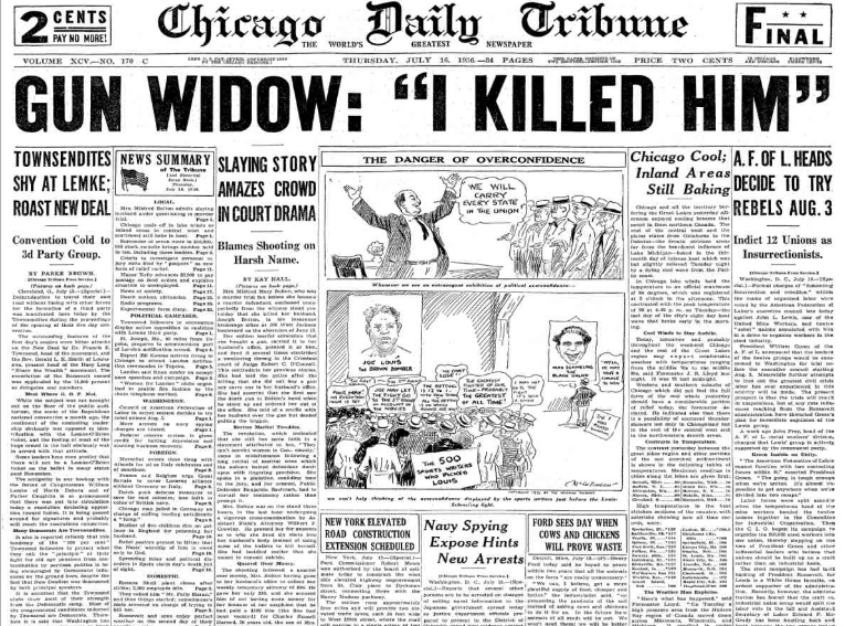 Chicago Daily Tribune July 16, 1936