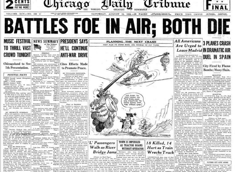 Chicago Daily Tribune August 19, 1936