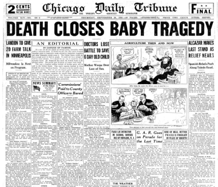 Chicago Daily Tribune Sept 24, 1936