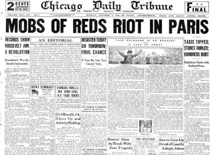 Chicago Daily Tribune October 5, 1936