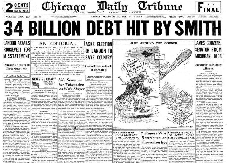 Chicago Daily Tribune October 23, 1936