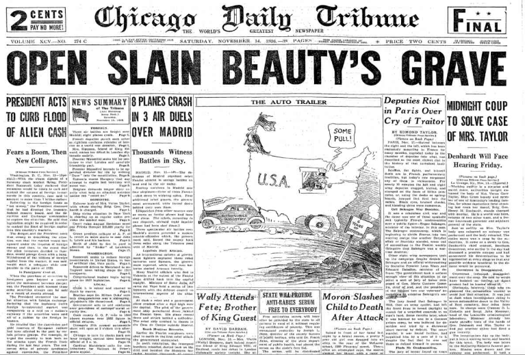 Chicago Daily Tribune November 14, 1936