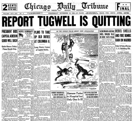 Chicago Daily Tribune November 18, 1936