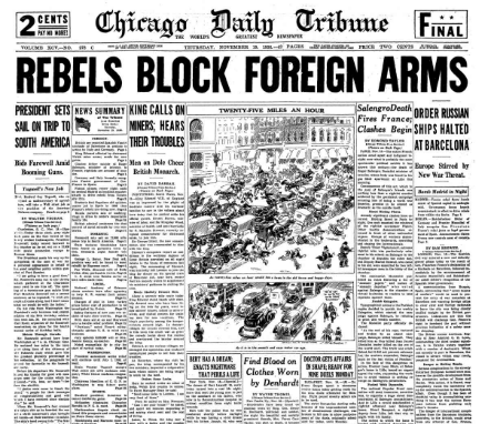 Chicago Daily Tribune November 19, 1936