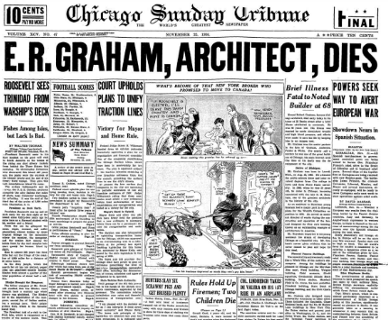 Chicago Daily Tribune November 22, 1936