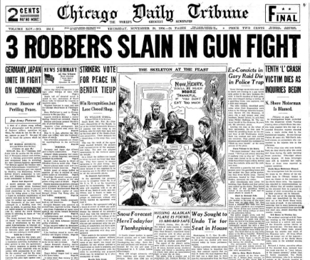 Chicago Daily Tribune November 26, 1936