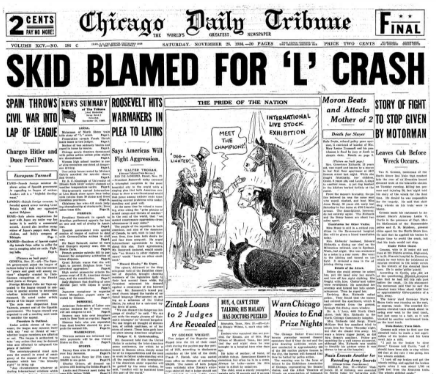 Chicago Daily Tribune November 28, 1936