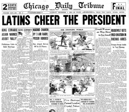 Chicago Daily Tribune December 1, 1936