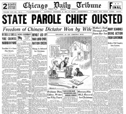 Chicago Daily  Tribune December 26, 1936