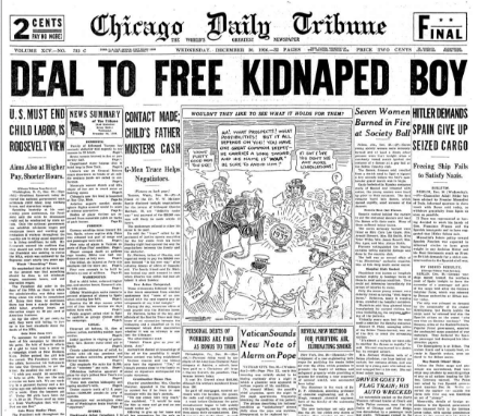 Chicago Daily Tribune December 30, 1936