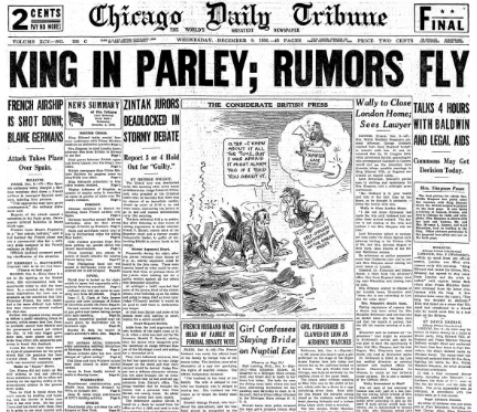 Chicago Daily Tribune December 9, 1936