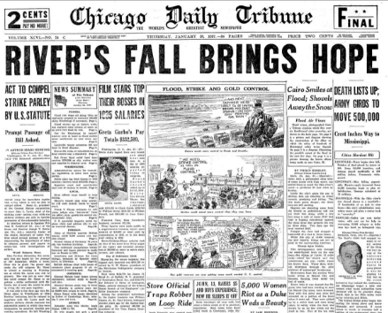 Chicago Daily Tribune January 28, 1937