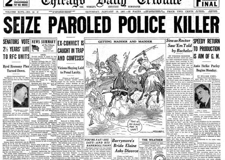 Chicago Daily Tribune January 17, 1937