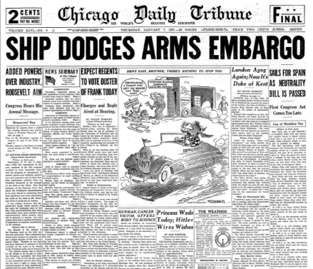 Chicago Daily Tribune Jan 7, 1937